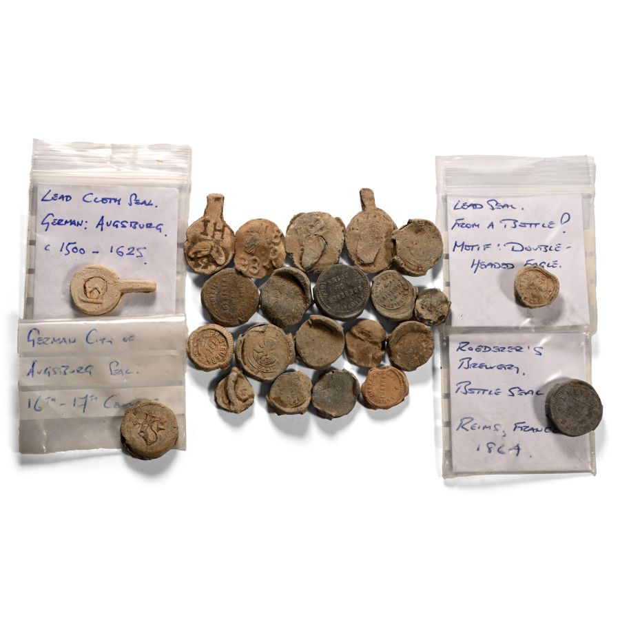 Post Medieval Lead Bag Seal Collection