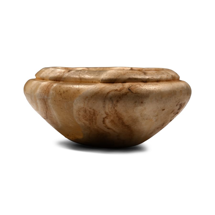 Egyptian Alabaster Bowl