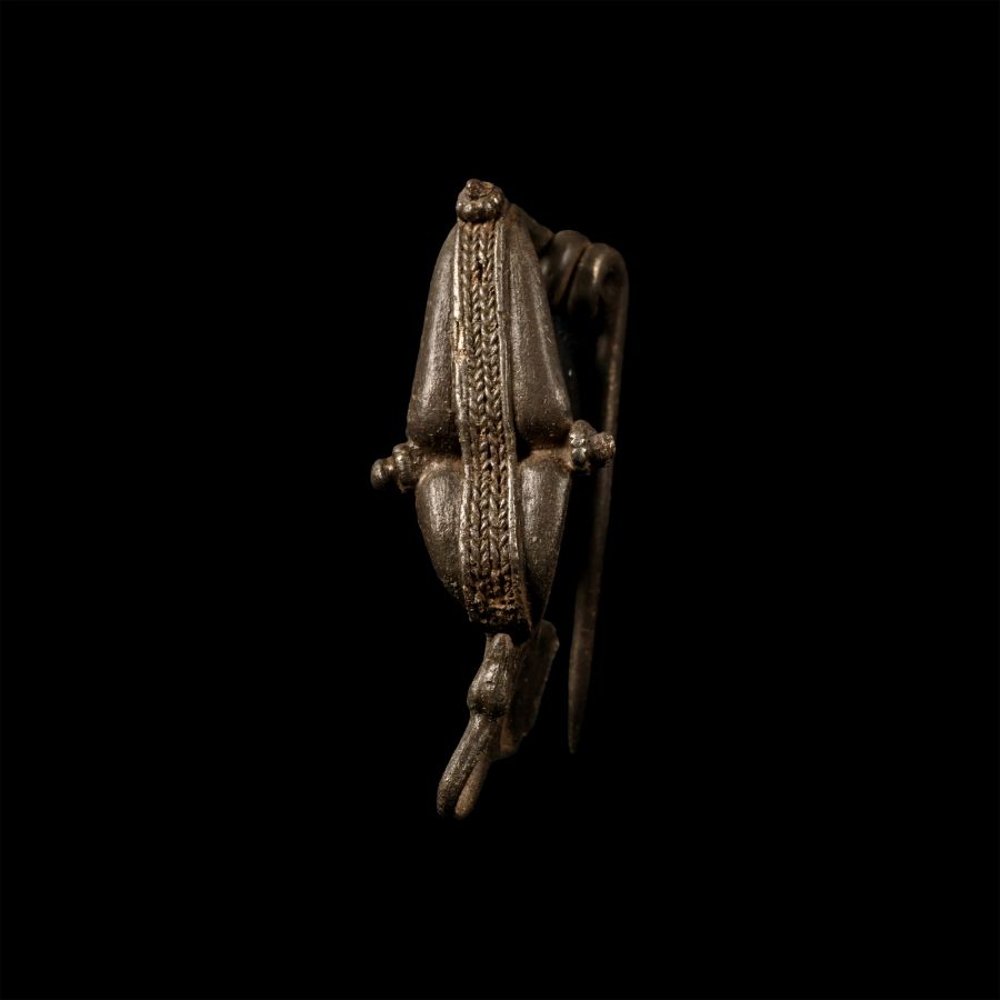 Greek Silver Fibula