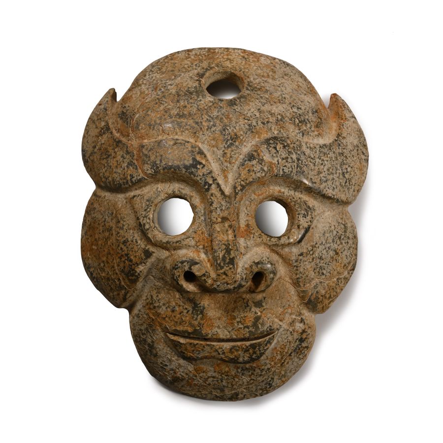 Life-Size Tibetan Style Buddhist Stone Mask