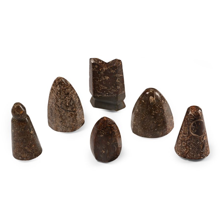 Western Asiatic Style Stone Gaming Piece Group
