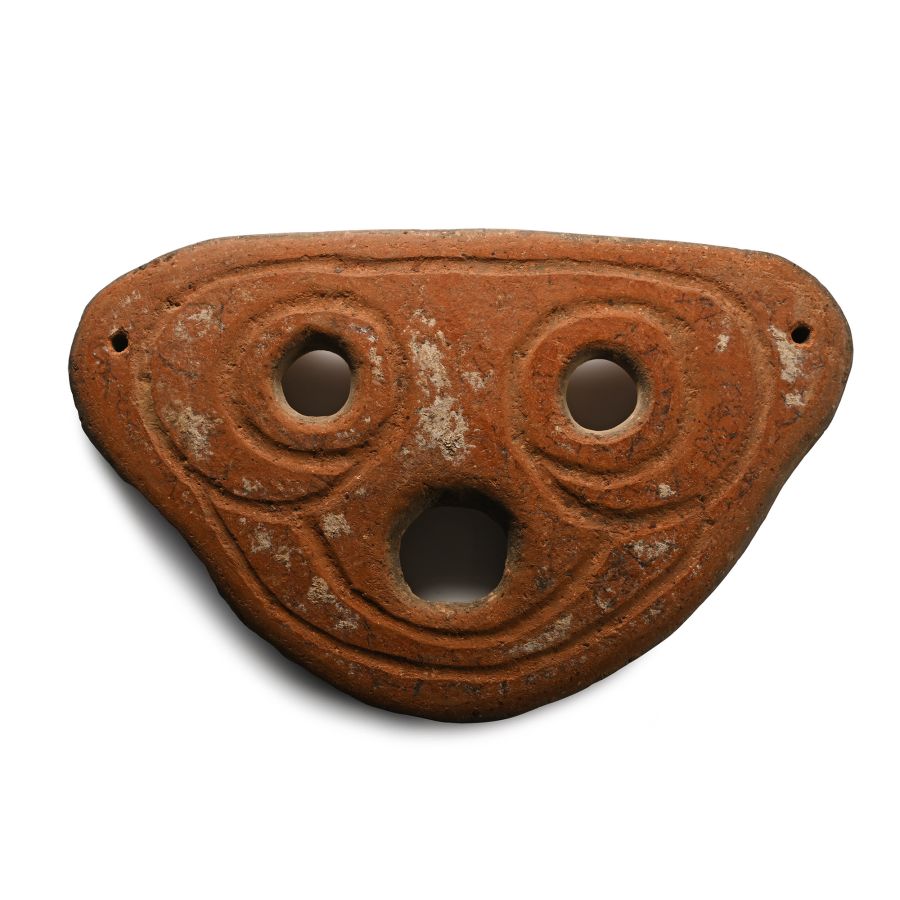 South East Asian Terracotta Mask