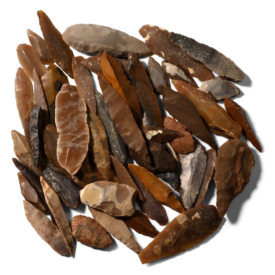 Stone Age Knife Blade and Other Tool Collection