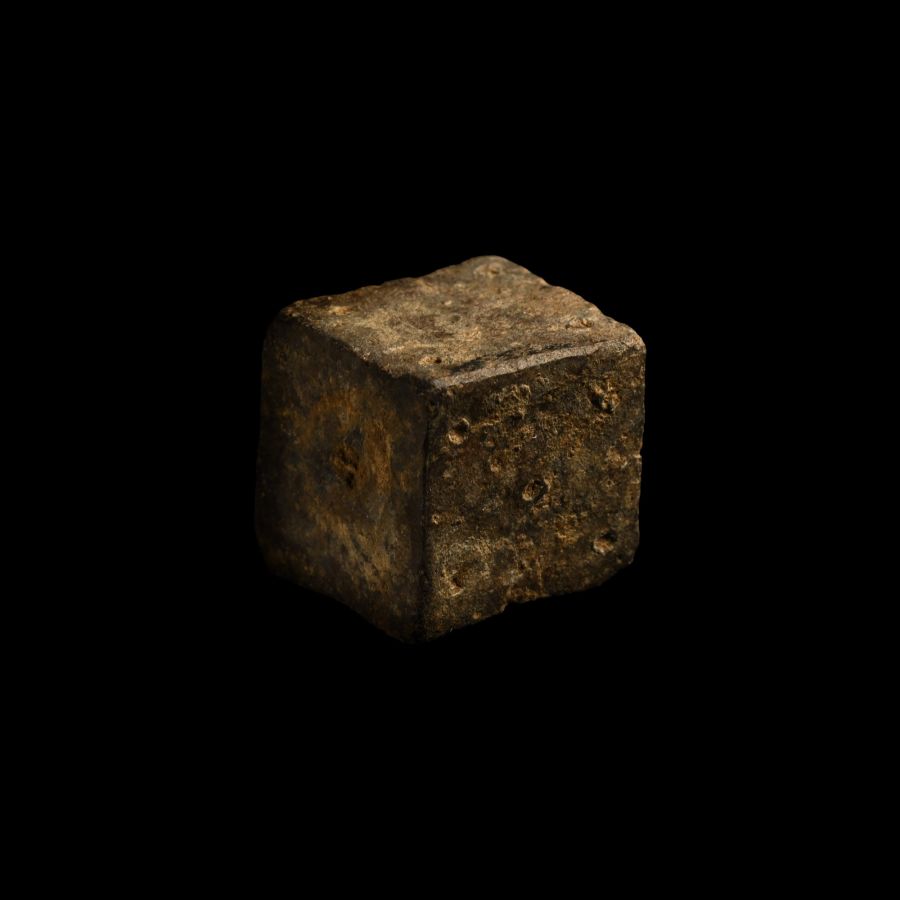 Large Roman Bronze Gaming Dice