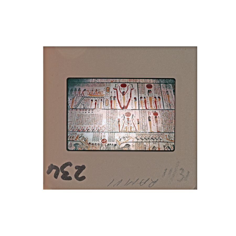 Historic Collection of 591 Slides of Egyptian Archaeological and Other Subjects