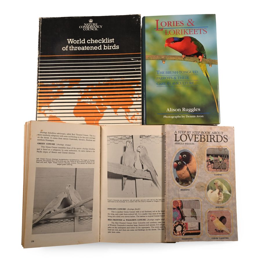 Books on Parrots and Parrot-like Birds - 4 Titles