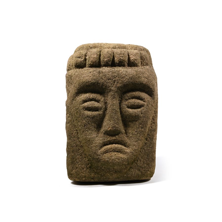 Medieval Limestone Corbel of Adam