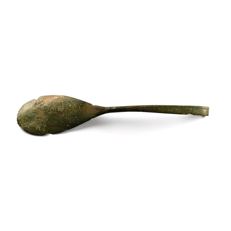Anglo-Saxon Bronze 'Knife-Spoon'