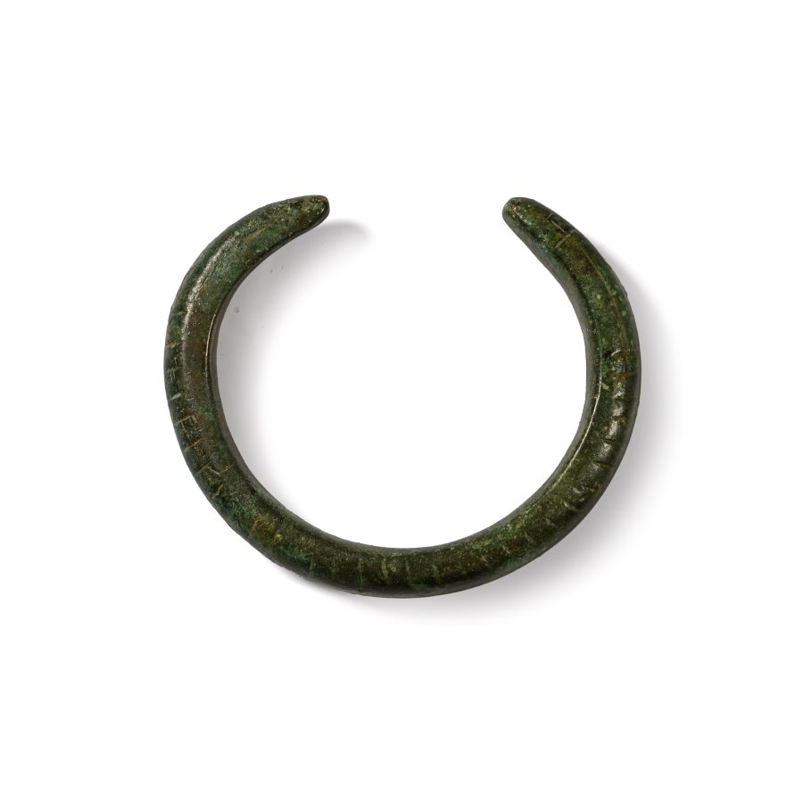 Bronze Age Snake-Headed Bracelet