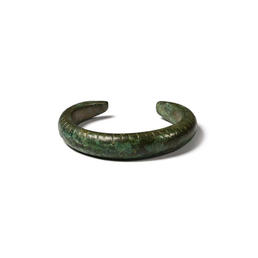 Bronze Age Snake-Headed Bracelet