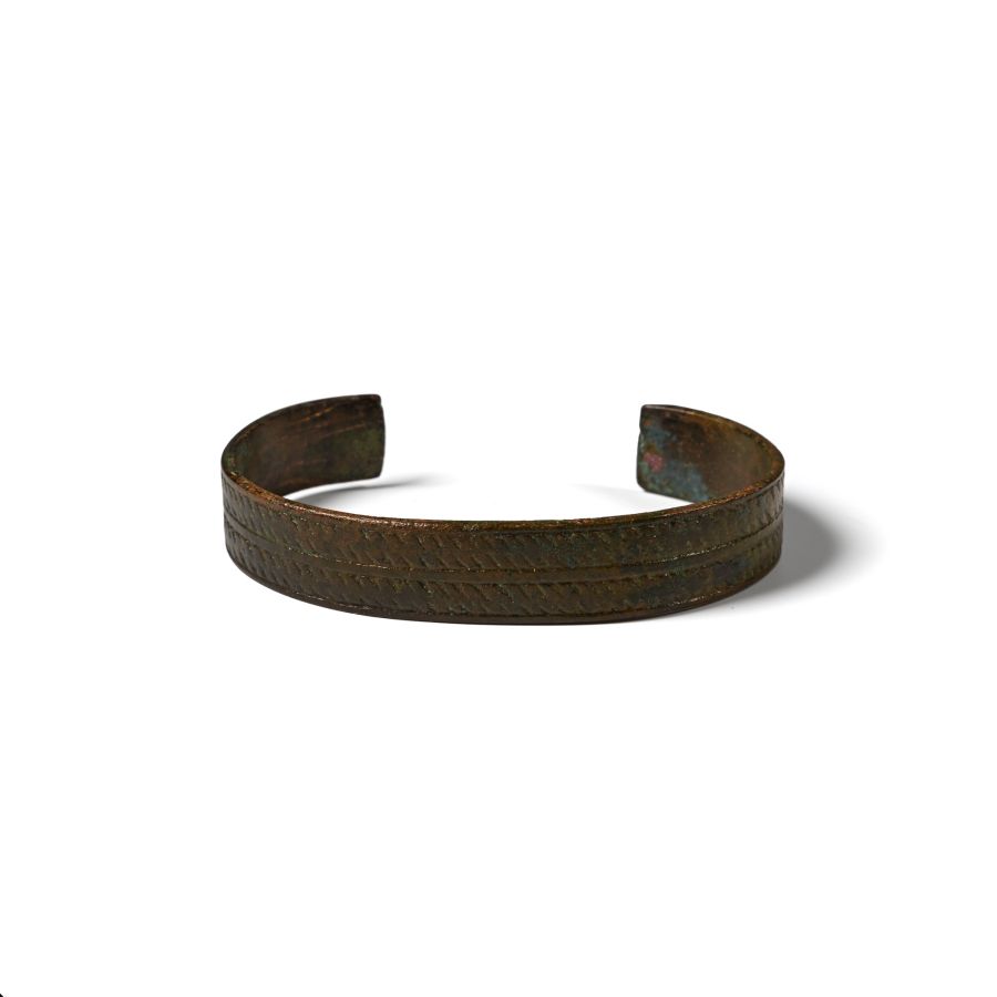 Viking Age Decorated Bronze Bracelet