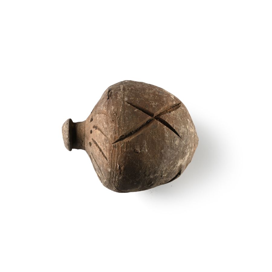 Byzantine 'Greek Fire' Ceramic Fire Bomb or Hand Grenade