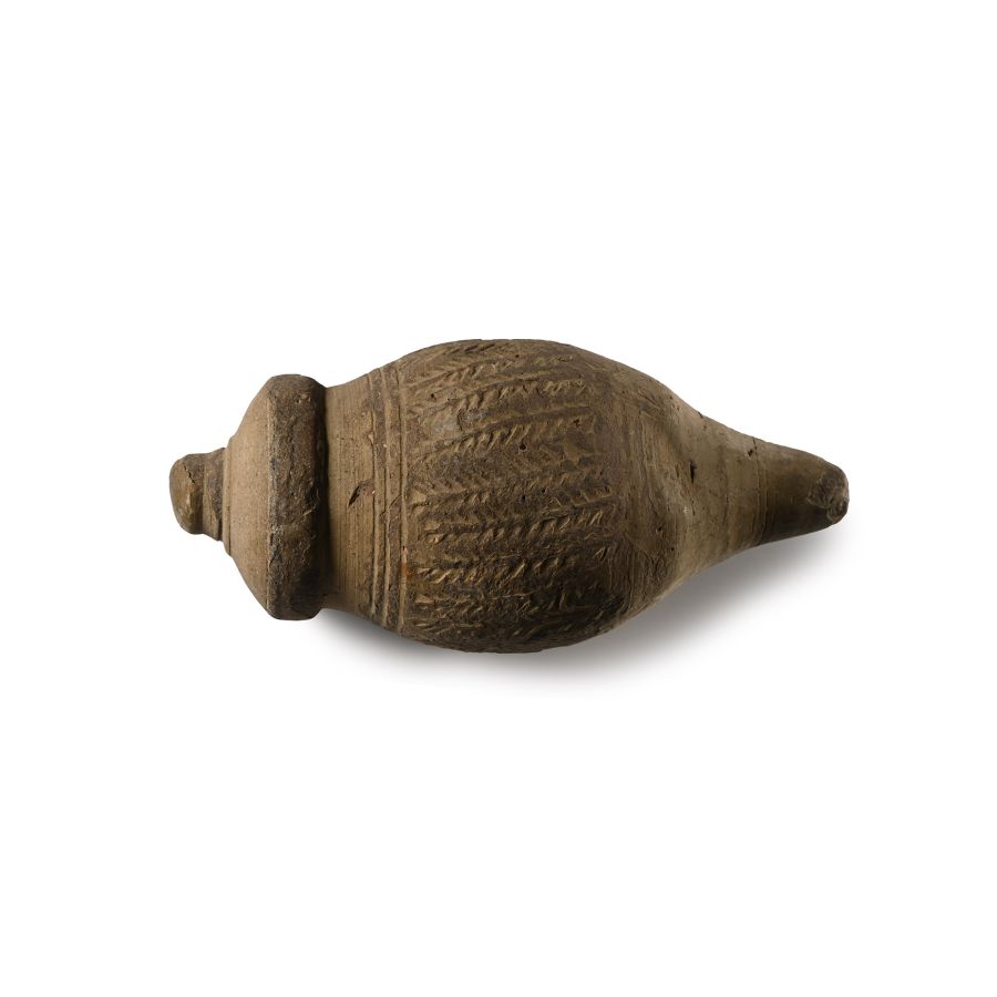 Turco-Mongol 'Greek Fire' Ceramic Fire Bomb or Hand Grenade