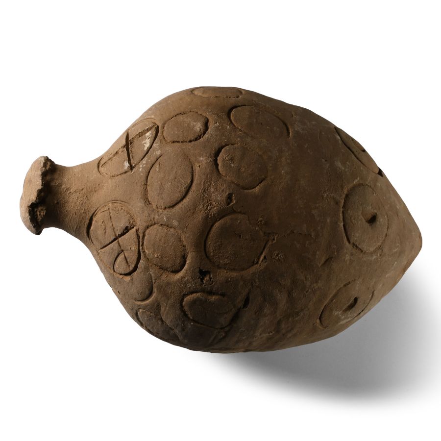 Byzantine 'Greek Fire' Ceramic Fire Bomb or Hand Grenade