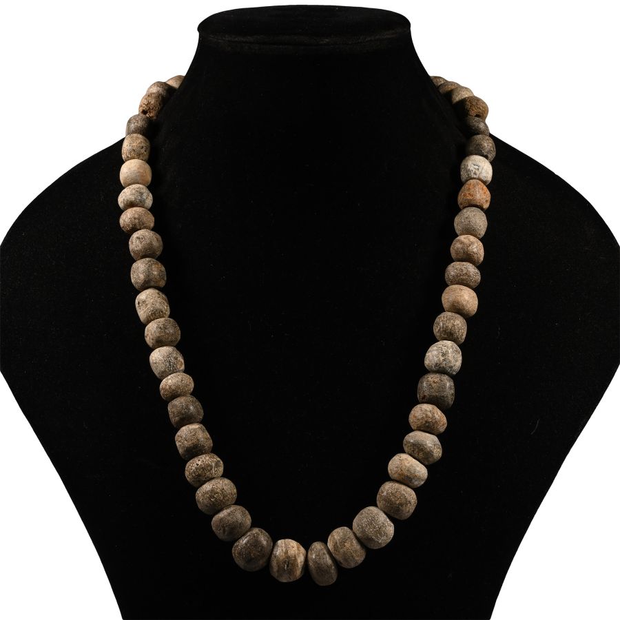 Woolly Mammoth Bone Bead Necklace String