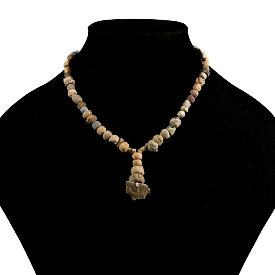 Western Asiatic Mixed Bead Necklace String