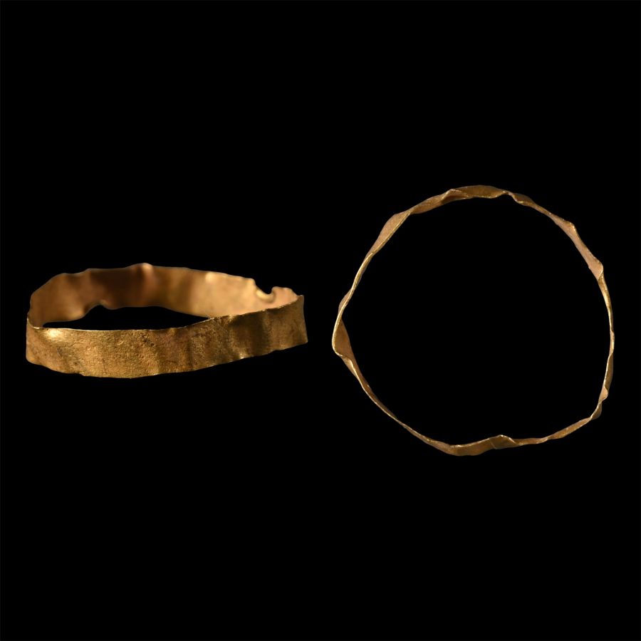 Roman Child's Gold Funerary Ring