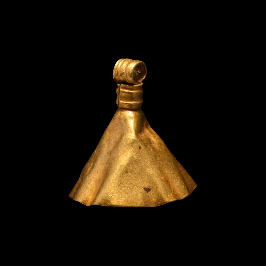 Byzantine Gold Bell Pendant