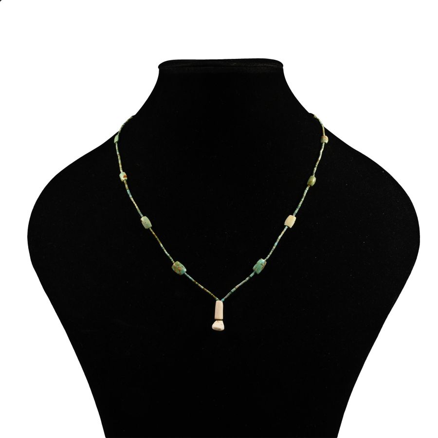 Western Asiatic Turquoise Bead Necklace