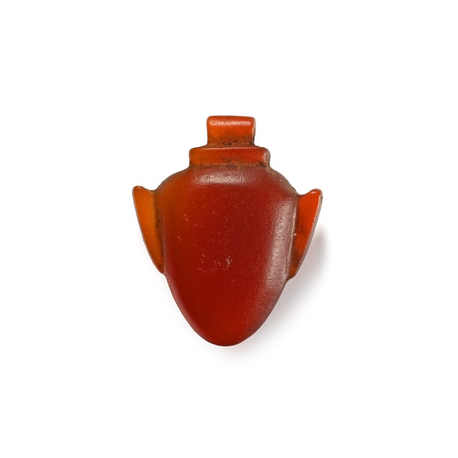 Egyptian Carnelian Heart Amulet