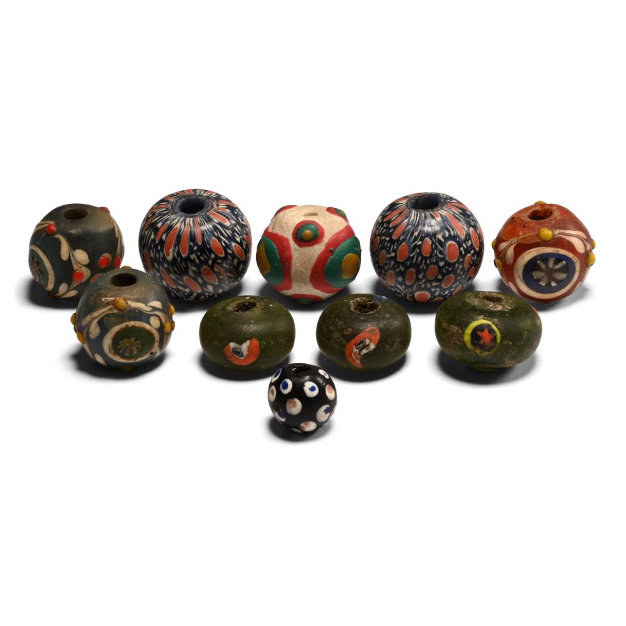 Western Asiatic Mosaic and Other Glass Bead Collection