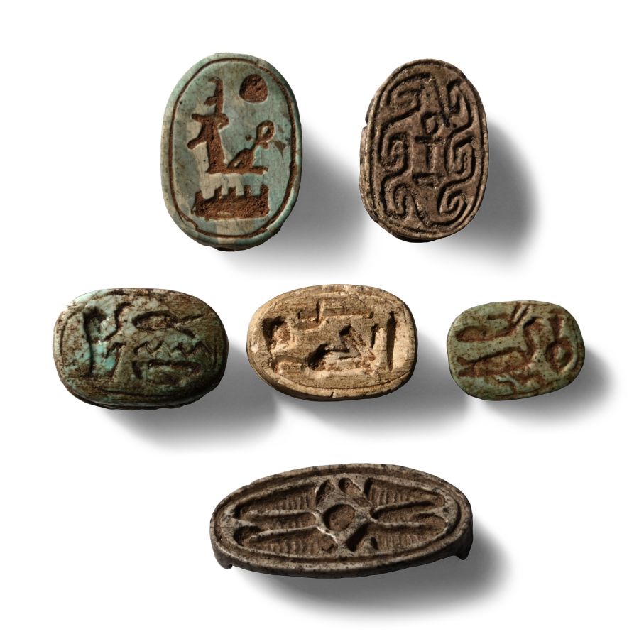 Egyptian Mixed Scarab Collection