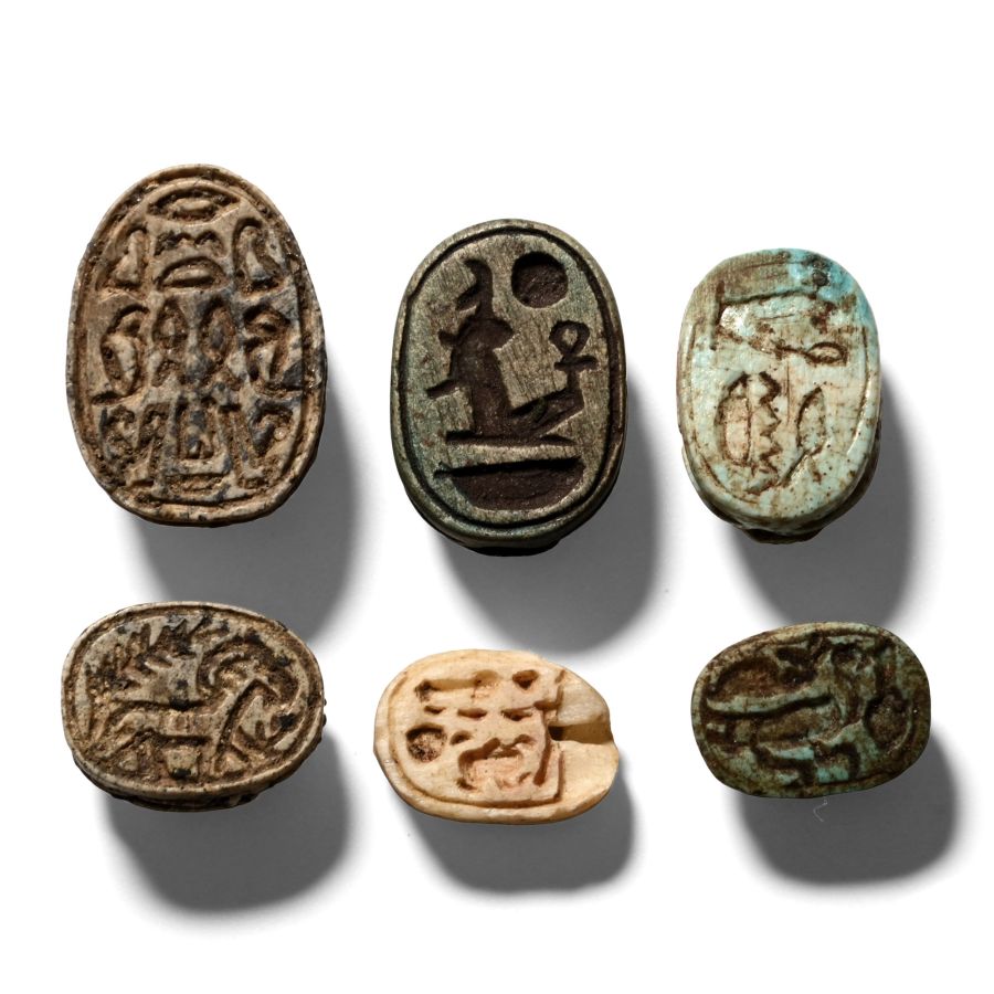 Egyptian Mixed Scarab Collection
