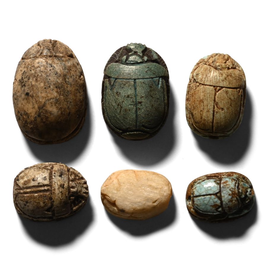 Egyptian Mixed Scarab Collection
