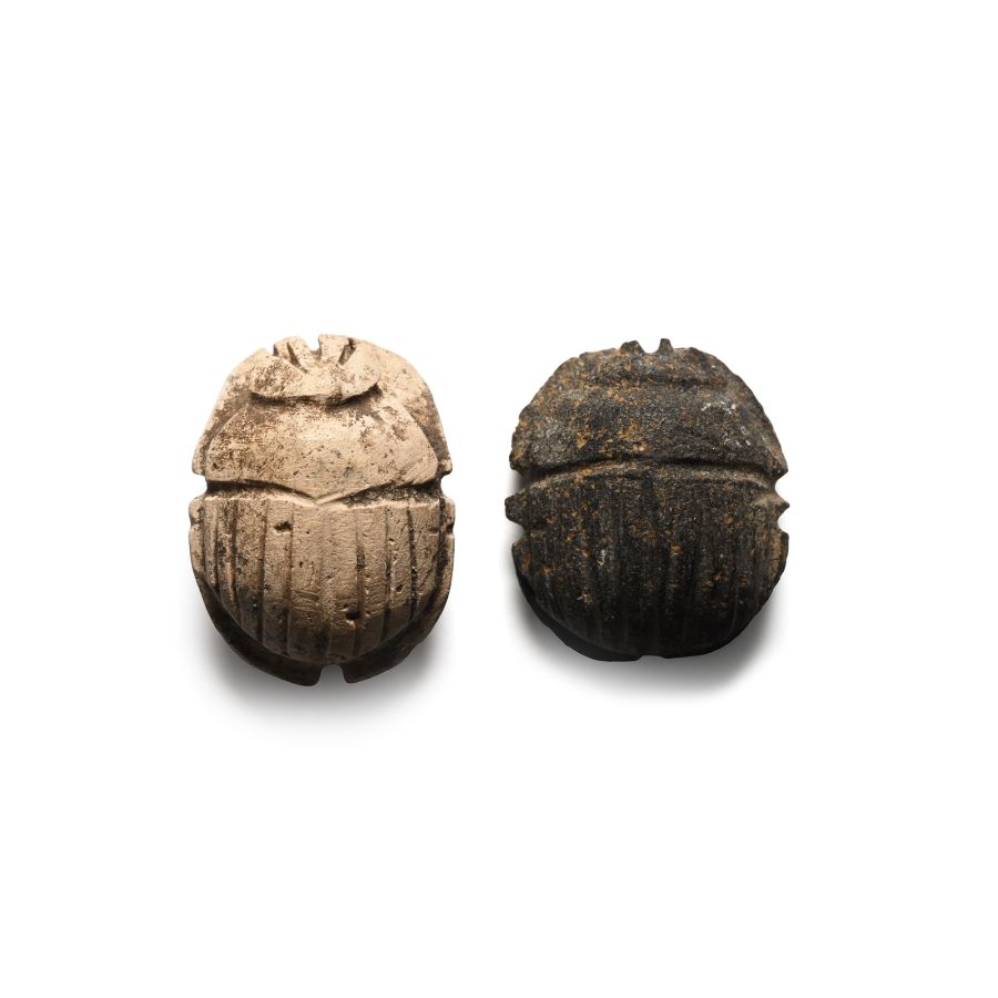 Egyptian Heart Scarab Group