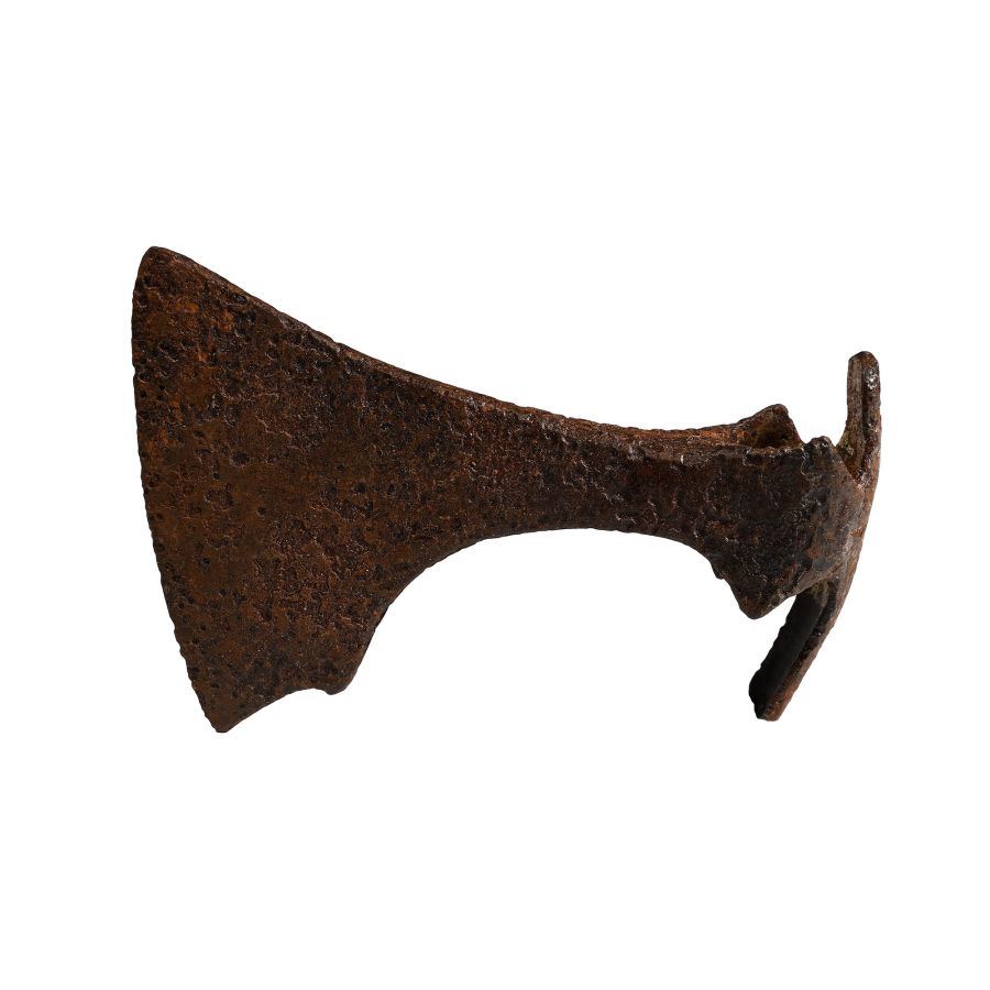 Viking Age Iron Bearded Axehead