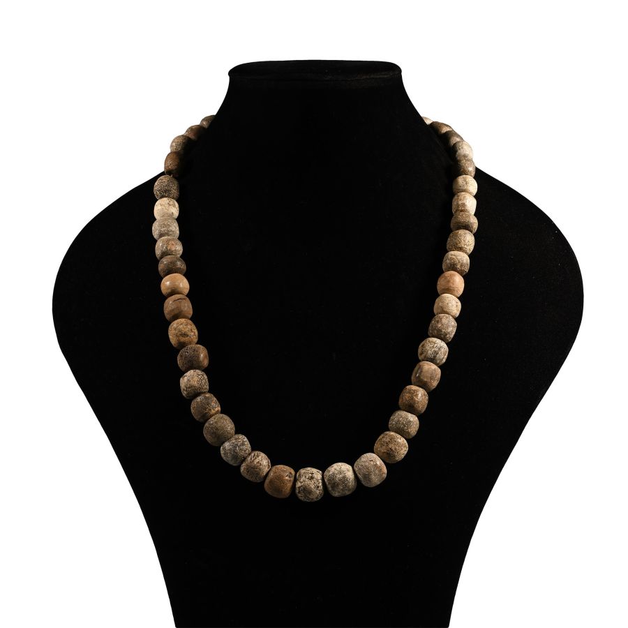 Woolly Mammoth Bone Bead Necklace String