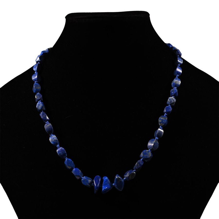 Bactrian Style Lapis Lazuli Bead Necklace String