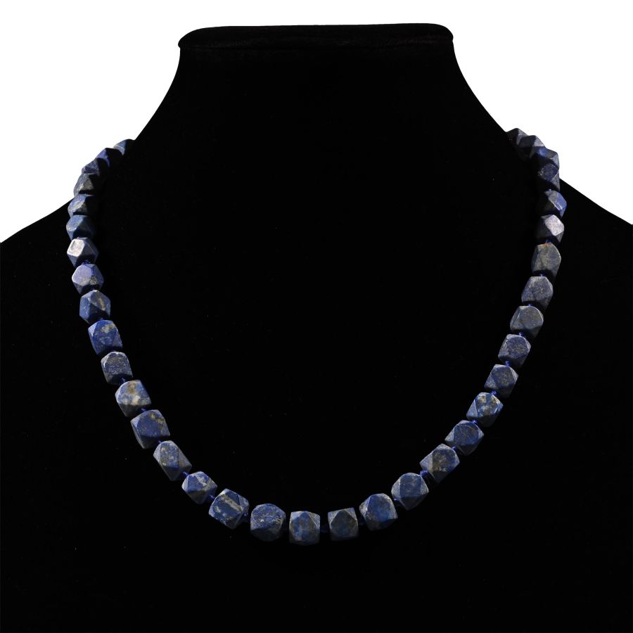 Bactrian Style Lapis Lazuli Bead Necklace String