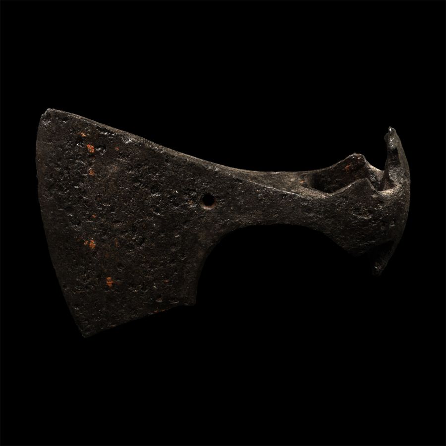 Viking Age Bearded Battle Axehead