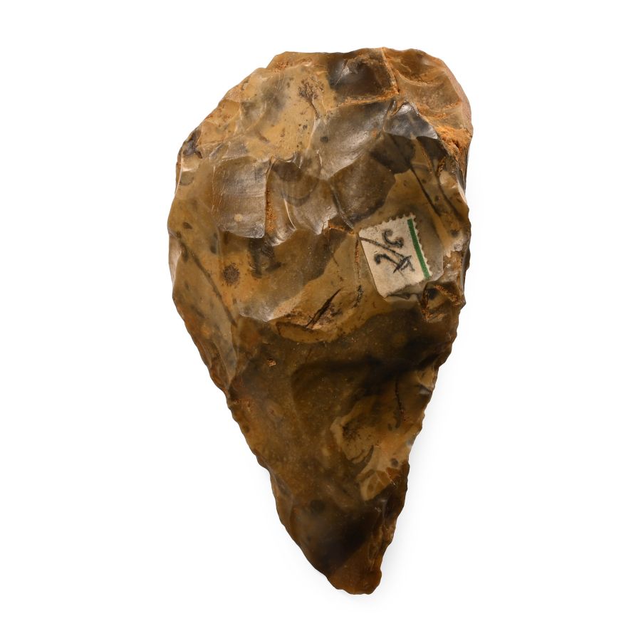 Stone Age Flint Bifacial 'Ficron' Handaxe from Swanscombe