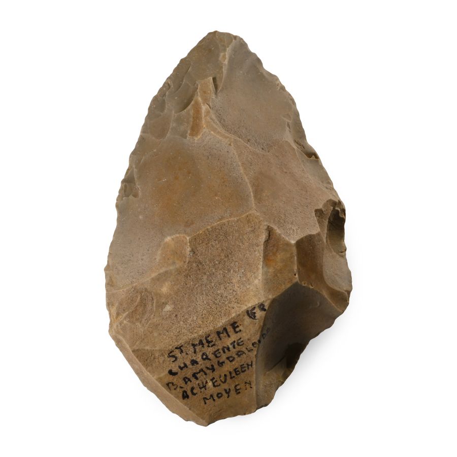 French Stone Age Acheulean Handaxe
