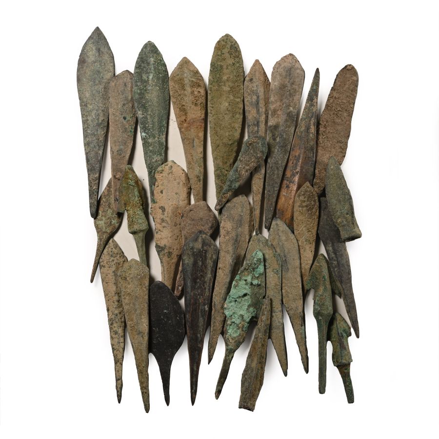 Western Asiatic Bronze Arrowhead Collection