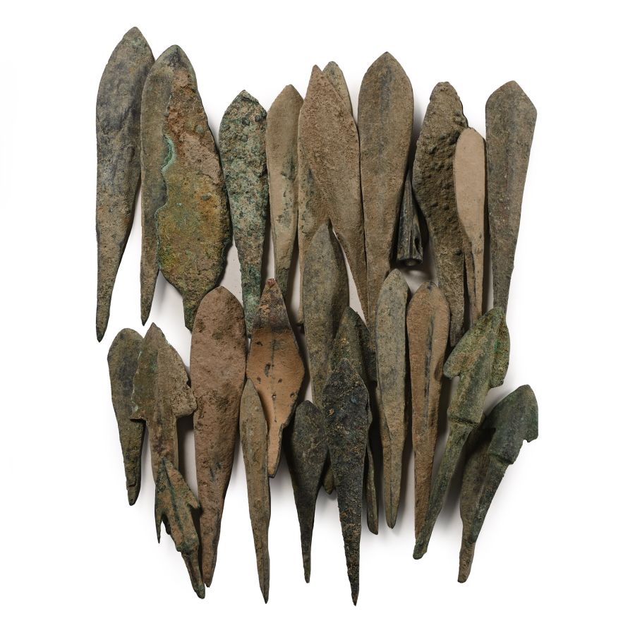 Western Asiatic Bronze Arrowhead Collection