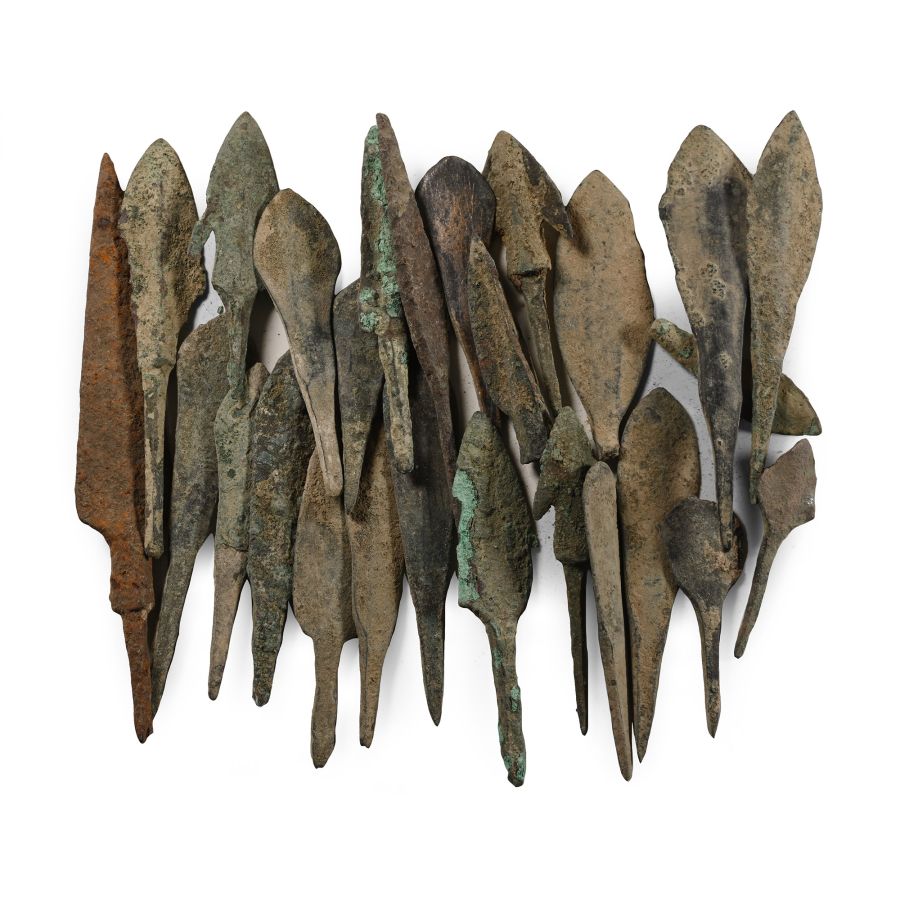 Western Asiatic Bronze Arrowhead Collection