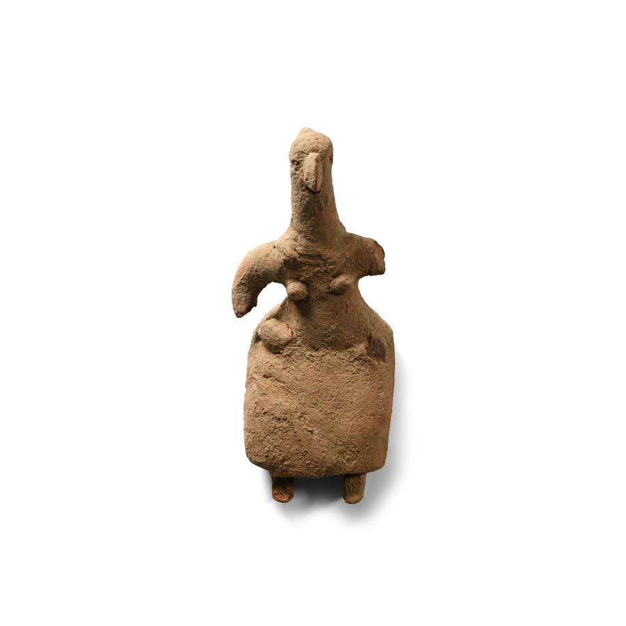 Chalcolithic Seated Terracotta Figure