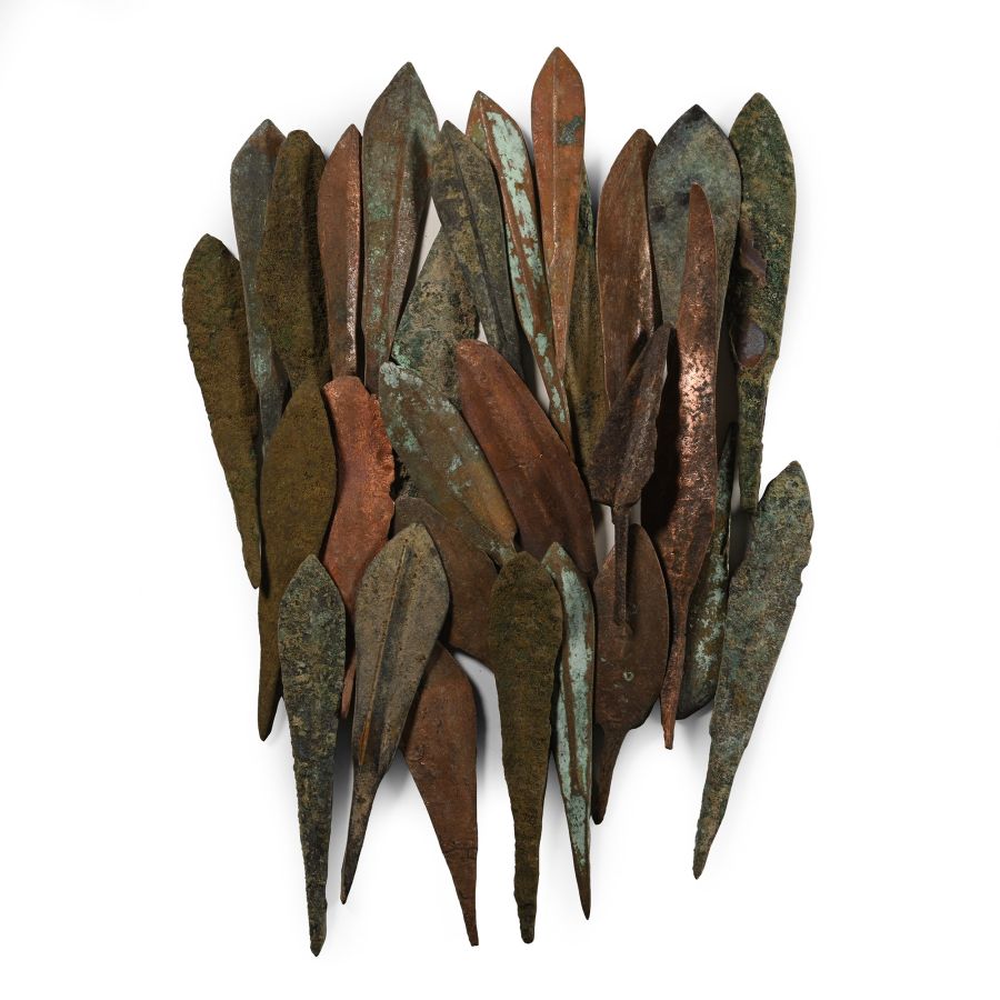 Western Asiatic Bronze Arrowhead Collection