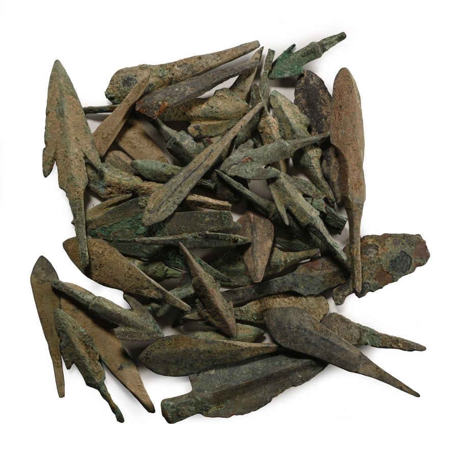 Western Asiatic Bronze Arrowhead Collection