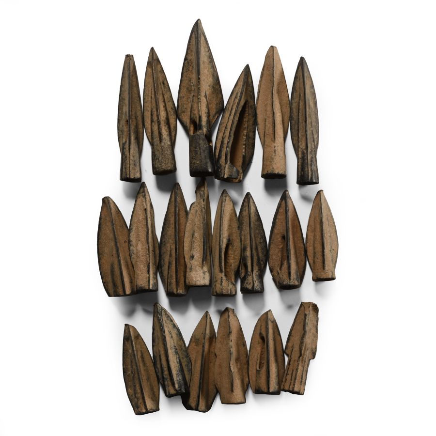 Greek and Other Bronze Arrowhead Collection