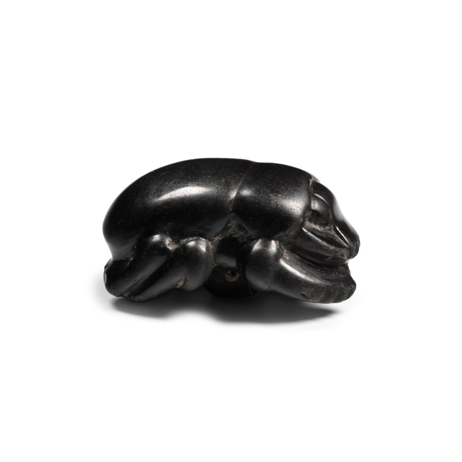 Egyptian Glass Heart Scarab