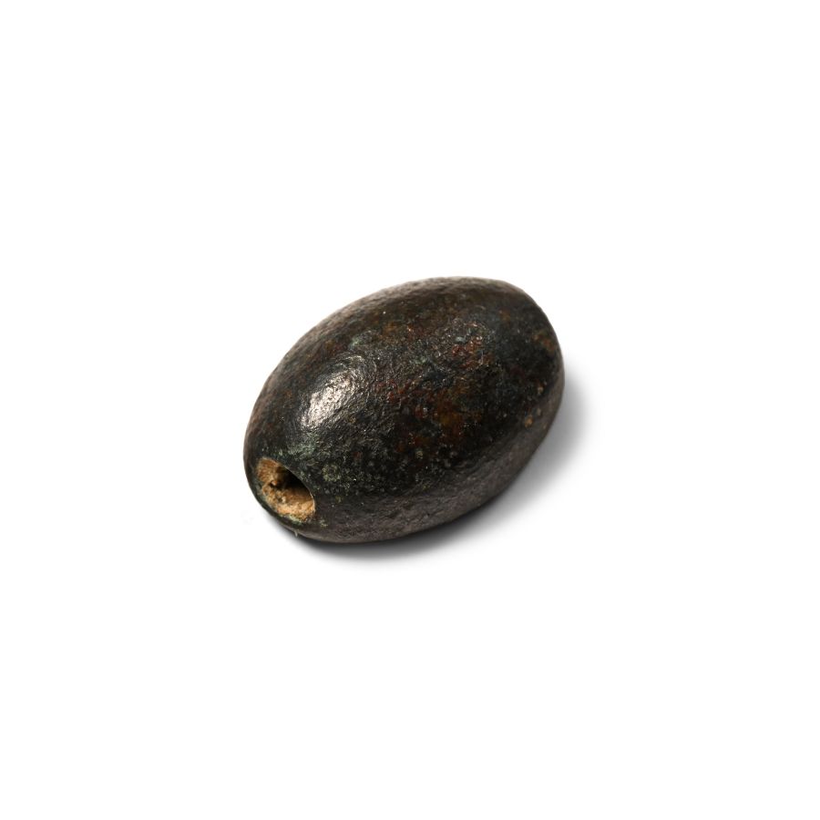 Phoenician Inscribed Bronze Scaraboid Seal