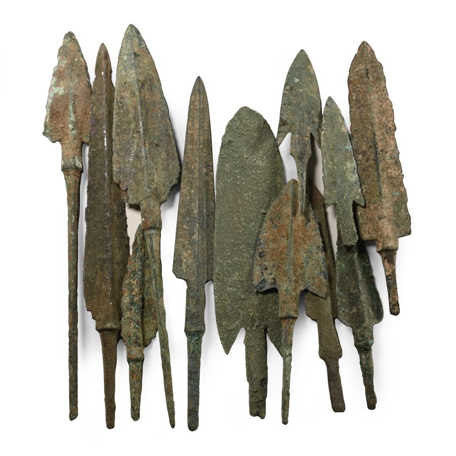 Luristan Bronze Arrowhead Collection