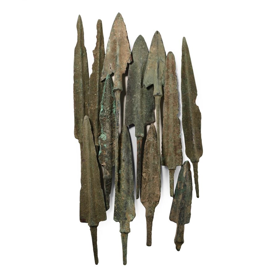 Luristan Bronze Arrowhead Collection