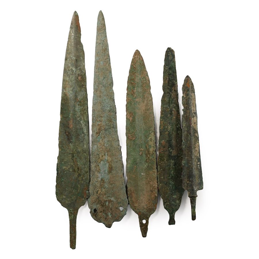 Western Asiatic Bronze Dagger Blade Collection