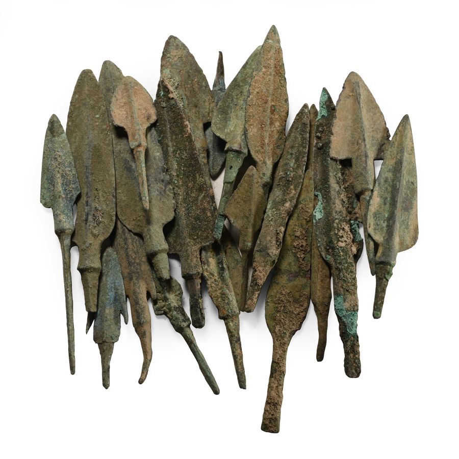 Luristan Bronze Arrowhead Collection