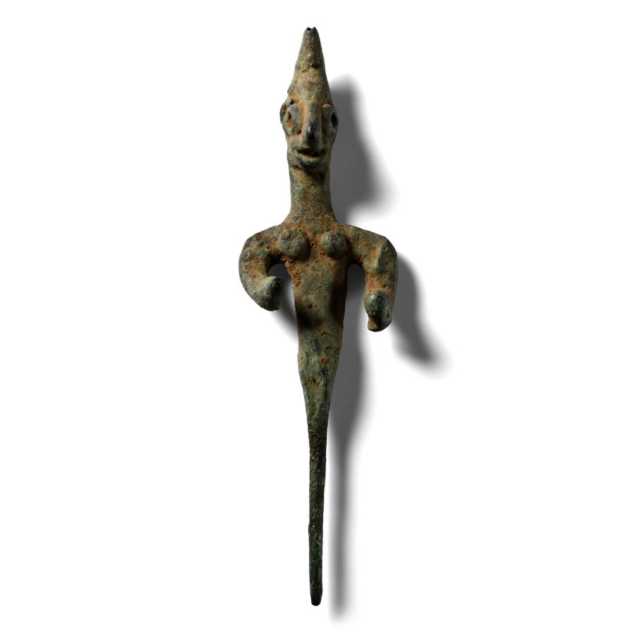 Canaanite Bronze Warrior Goddess